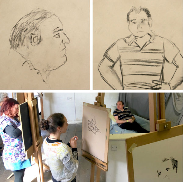 Comedy festival portraiture workshop
