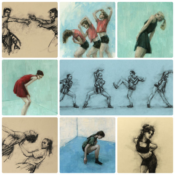 Audio descriptions of twelve lockdown pictures