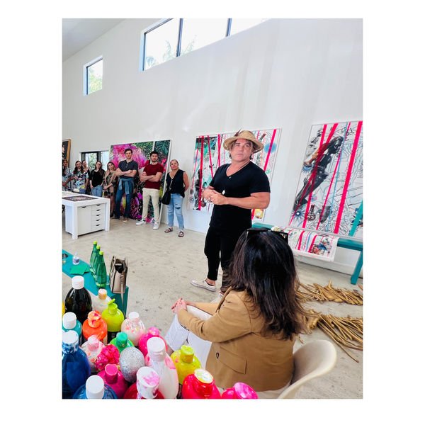 From the Aegean with Love ( artworks at artist studio) , 2023