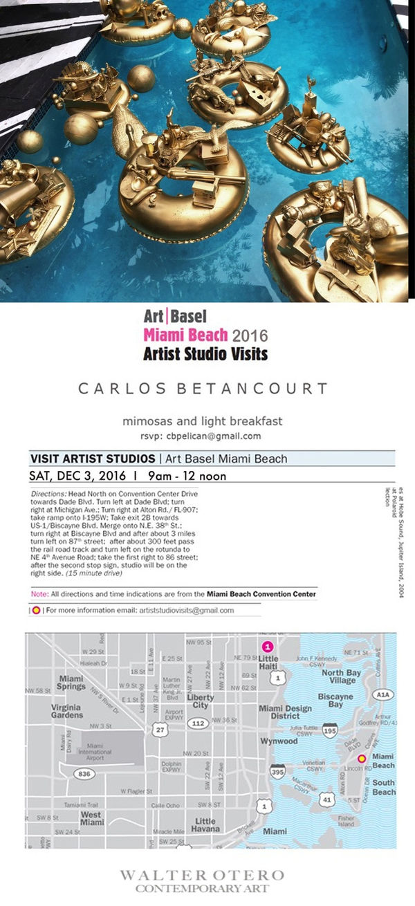 ART BASEL offcial STUDIO VISits program