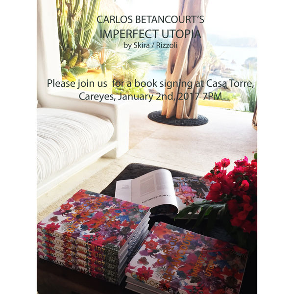 Casa Torre Careyes Book signing