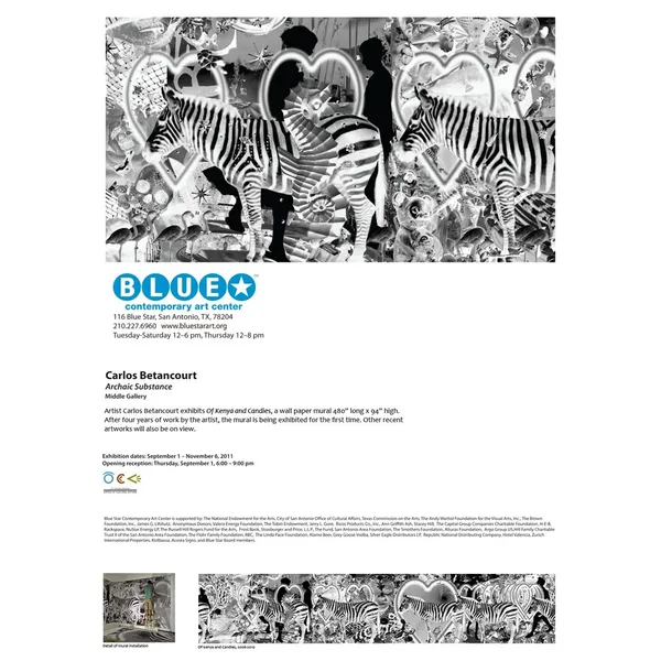 ARCHAIC SUBSTANCE Identity Blue Star exhibit