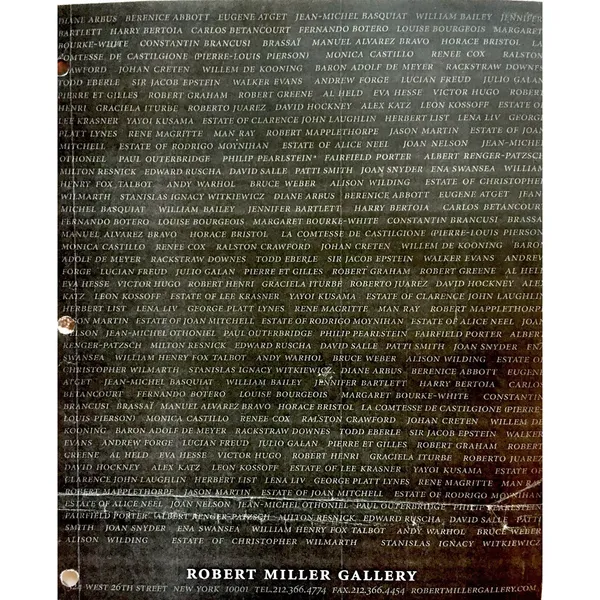 Robert Miller Gallery Group exhibit