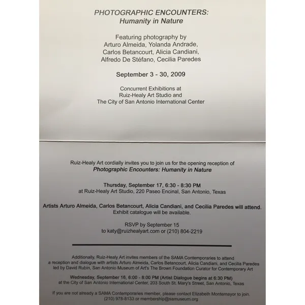 PHOTOSEPTIEMBRE exhibit San Antonio