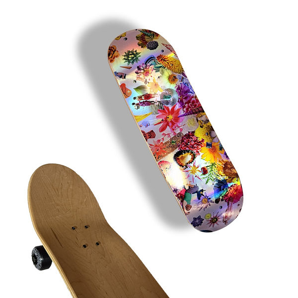 Skateboard, Re-Collections VI, III 2024 $375.00, Hand Signed