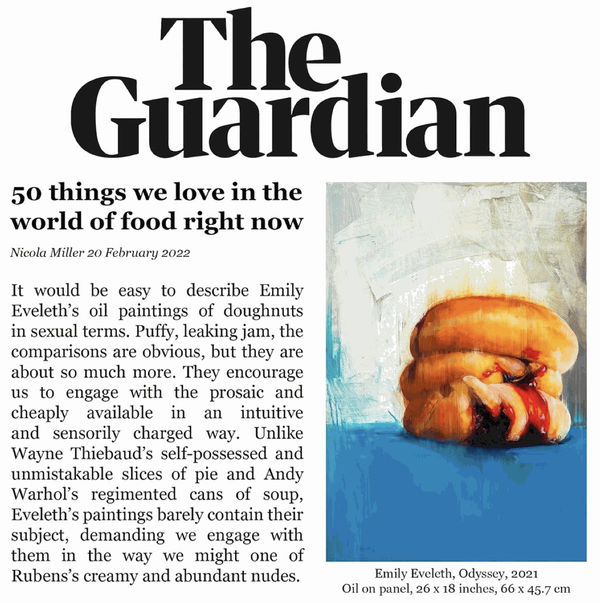 Emily Eveleth in The Guardian