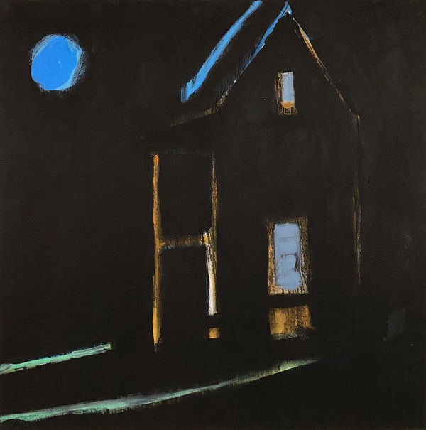 Abie Harris - Orange Rocker - Big House, 2022