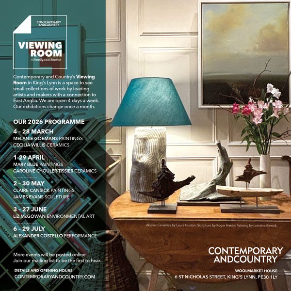 New Season of Exhibitions launched in King's Lynn, Our new season of artists and makers coming to Woolmarket House