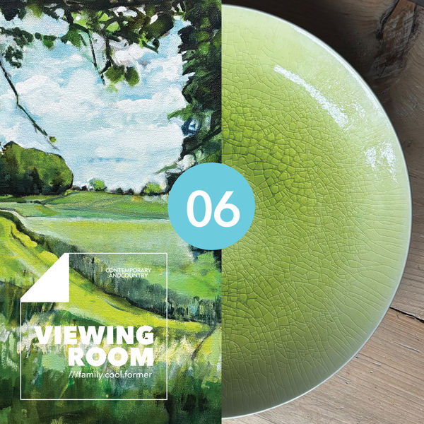 Our latest viewing room opens at Woolmarket House, Painter Will Cutts and ceramic artist Cecilia Willis