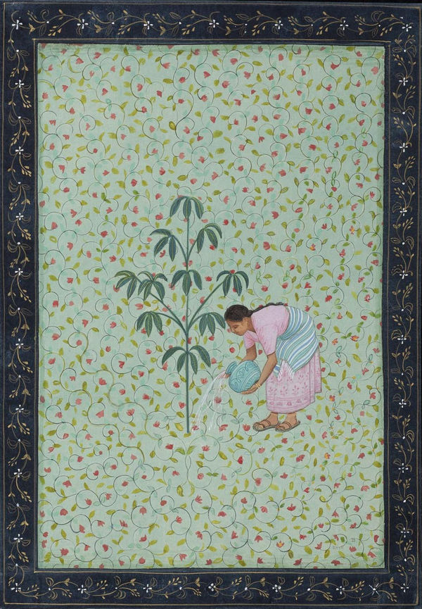 Jethro BUCK (b.1986) The Woman who Plants Trees, 2019