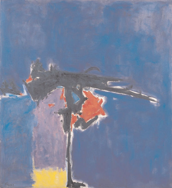 Divide, 1960 Oil on canvas 52 x 56 ins (132 x 142 cm)