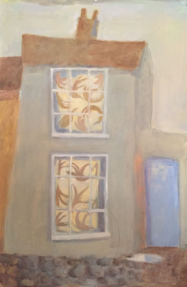 Tessa Newcomb, Nested Swallows in empty cottage, 2017