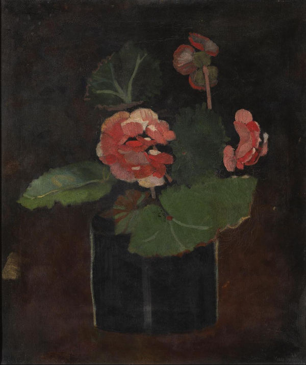 Mary Newcomb, The Pink Begonia, 1988
