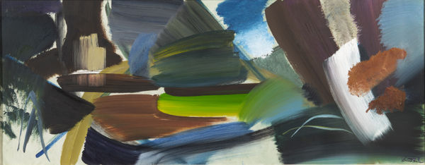 Ivon Hitchens, Water, foliage and sky, 1965