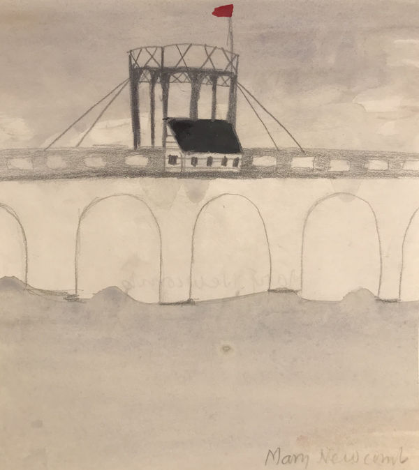 Mary Newcomb, Hut on a Bridge