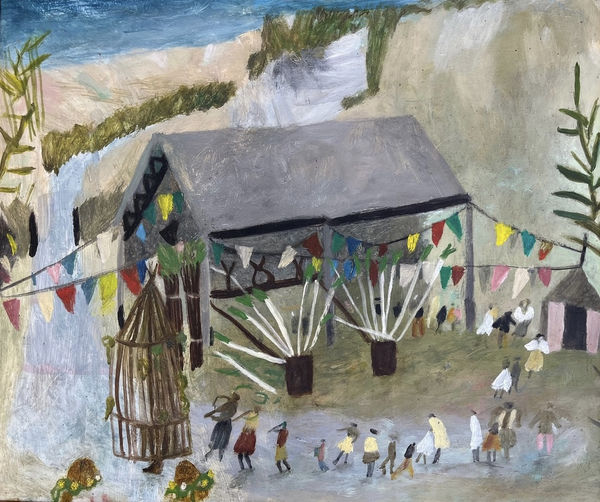 Mary Newcomb, Stripping the Willow, 1982