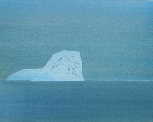 Nicholas Jones, Solitary Berg and Star, 2017