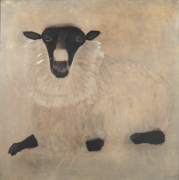 Mary Newcomb, Ewe Sitting Down , 1994