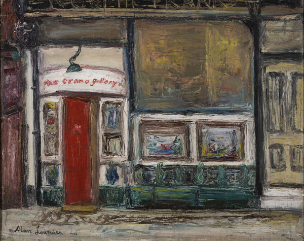 Alan Lowndes, The Crane Gallery, Manchester, 1952