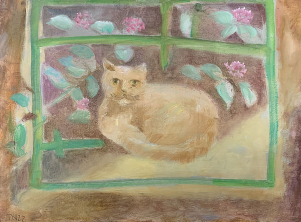Tessa Newcomb, Daytime Cat, 2022