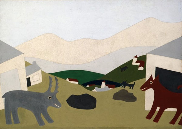 Ben Nicholson, Illustration to Children's Story (George and Rufus), c.1937