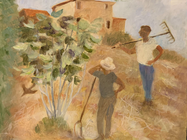 Tessa Newcomb, Young man with other thoughts , 2022