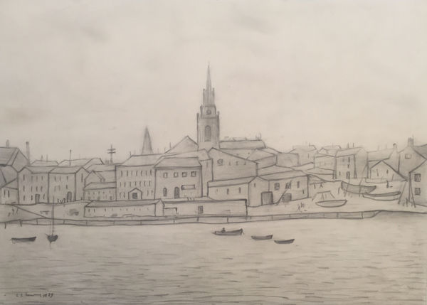 Laurence Stephen Lowry, Berwick upon Tweed, 1959