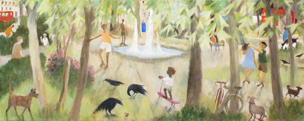 Tessa Newcomb, A lovely summer evening , 2021