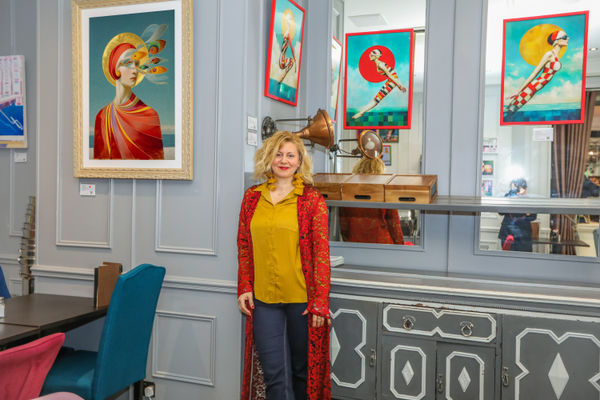 Artist Cristina Schek Young Masters Winner Line Of Beauty 2026 Exhibitionist Hotel South Kensington London 5