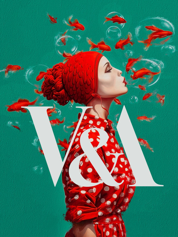 Bubbles, The Fish (Waterline Dreams Series), 2025 by Cristina Schek