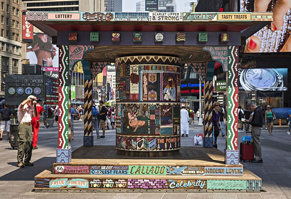 Faile, Wishing on you, Time Square, New York, 2014