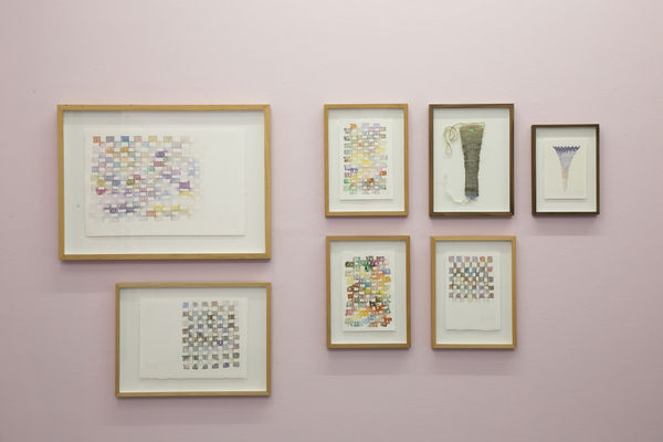 Installation View of Mars Over the Lake a solo presentation of works by Kiarash Alimi.