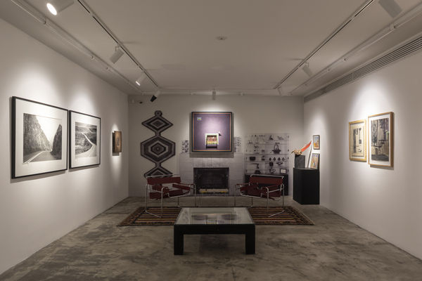Installation View of Virus of Collecting a solo presentation of works by Parviz Tanavoli.