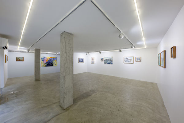 Installation View of In Motion a solo presentation of works by Yasaman Nozari.