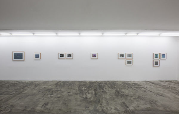 Installation View of Scaffolding a solo presentation of works by Mehran Mohajer.