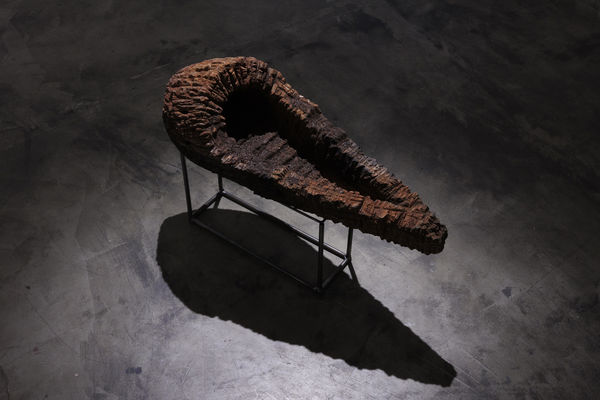 Installation View of Beyond the Seas solo exhibition works by Mohammad pirryaee.