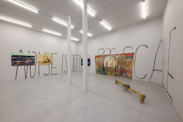 Installation view of Prospect 2 a group show at Parallel Circuit.