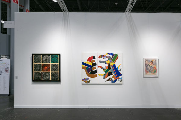 Installation View of Dastan's Booth in The Armory Show 2023.