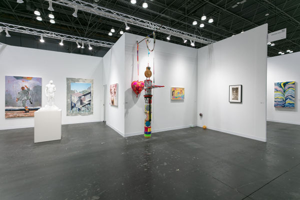 Installation View of Dastan's Booth in The Armory Show 2023.