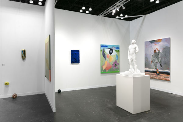 Installation View of Dastan's Booth in The Armory Show 2023.
