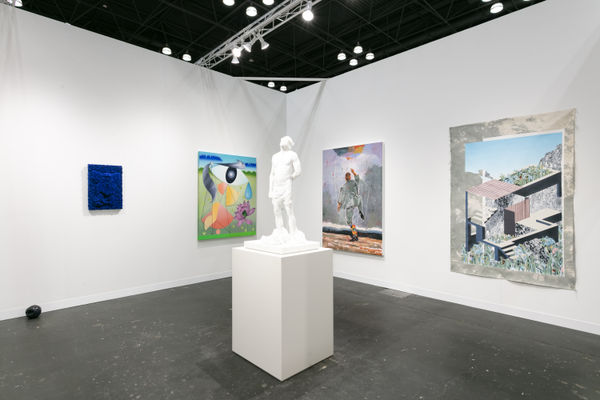 Installation View of Dastan's Booth in The Armory Show 2023.
