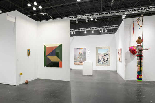 Installation View of Dastan's Booth in The Armory Show 2023.