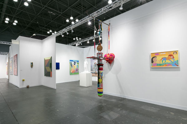 Installation View of Dastan's Booth in The Armory Show 2023.