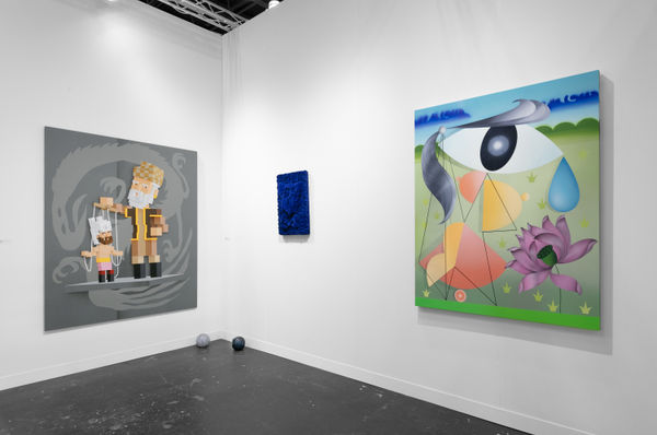 Installation View of Dastan's Booth in The Armory Show 2023.