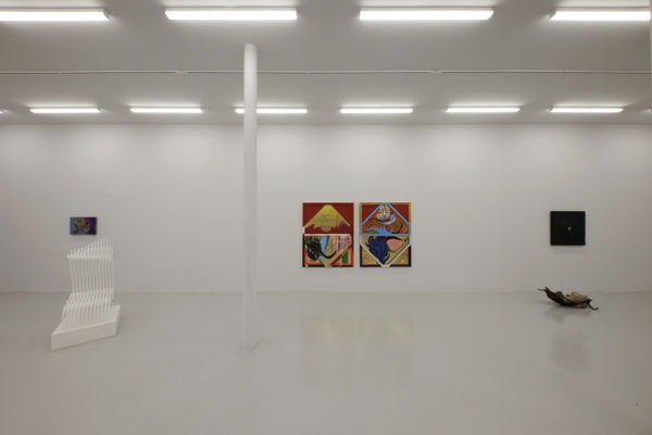 Installation View of Prospect 3 a group presentation, in Parallel Circuit.