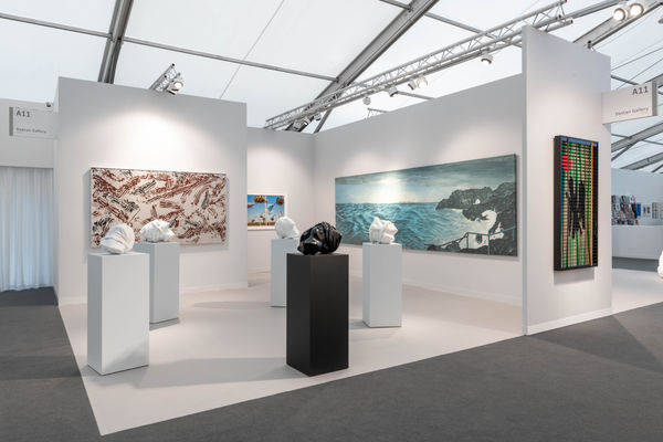 Installation View of Dastan's Booth at Frieze London, 2023