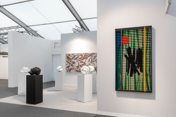 Installation View of Dastan's Booth at Frieze London, 2023