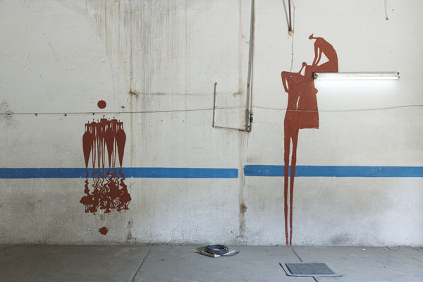 Installation View of Mirza Hamid's Shelter solo exhibition of works by Mirza Hamid.