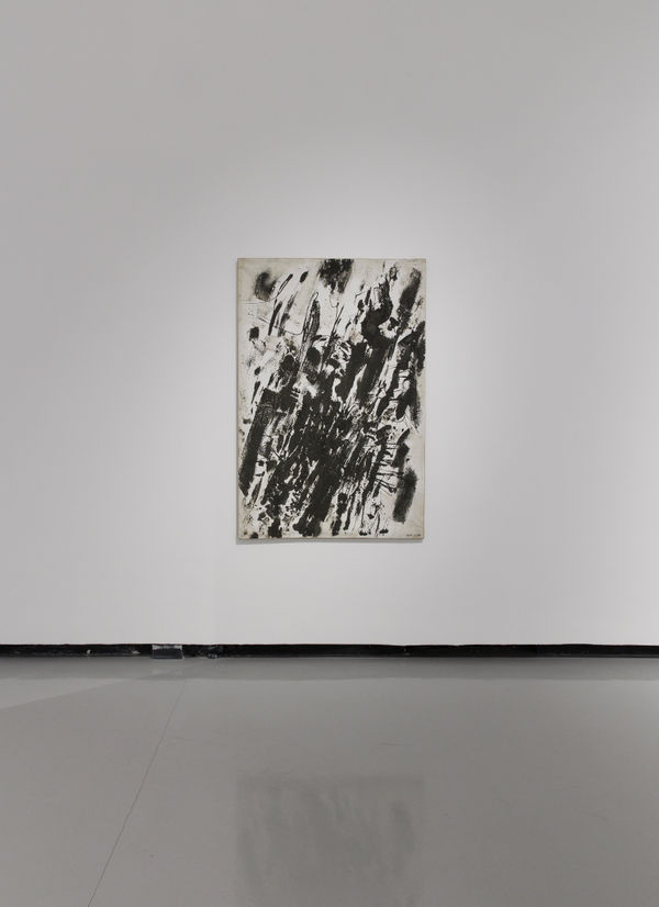 Installation view of Mohsen Vaziri Moghaddam>100 a solo show of works by Mohsen Vaziri Moghaddam.