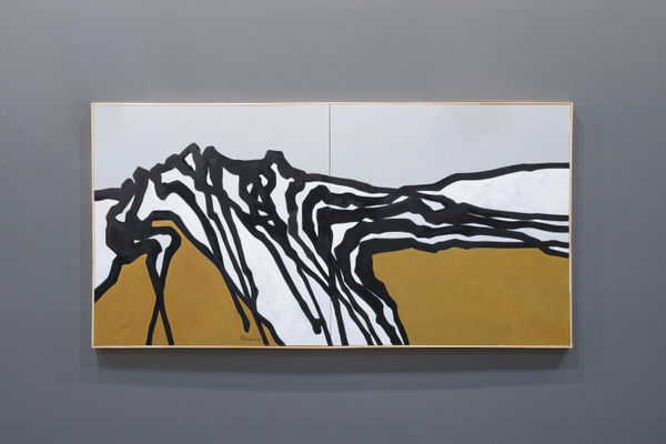 Installation View of Zaal's Booth At Art Toronto 2024.